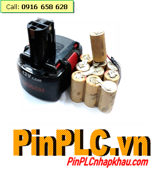Pin máy khoan BOSCH 12v SC2000mAh; NiMh 12v SC2000mAh Battery Pack 